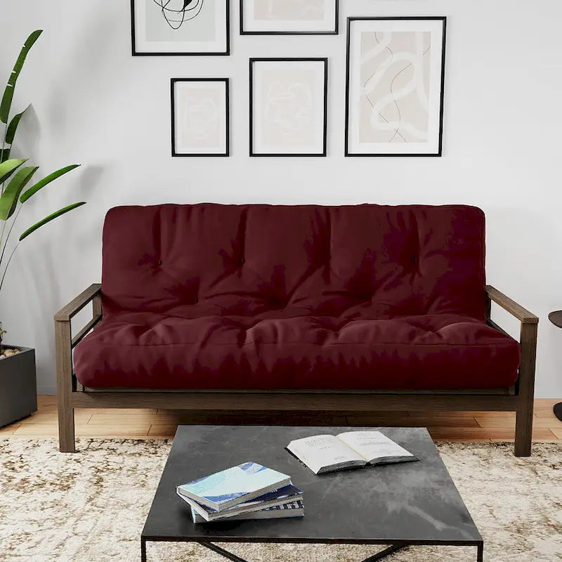 Materac futon Loosh Home o wymiarach 140 × 200 cm z pianki termoelastycznej z żelem