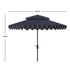 Parasol ogrodowy SAFAVIEH Kjerstin z podwójnym daszkiem, 9 stóp