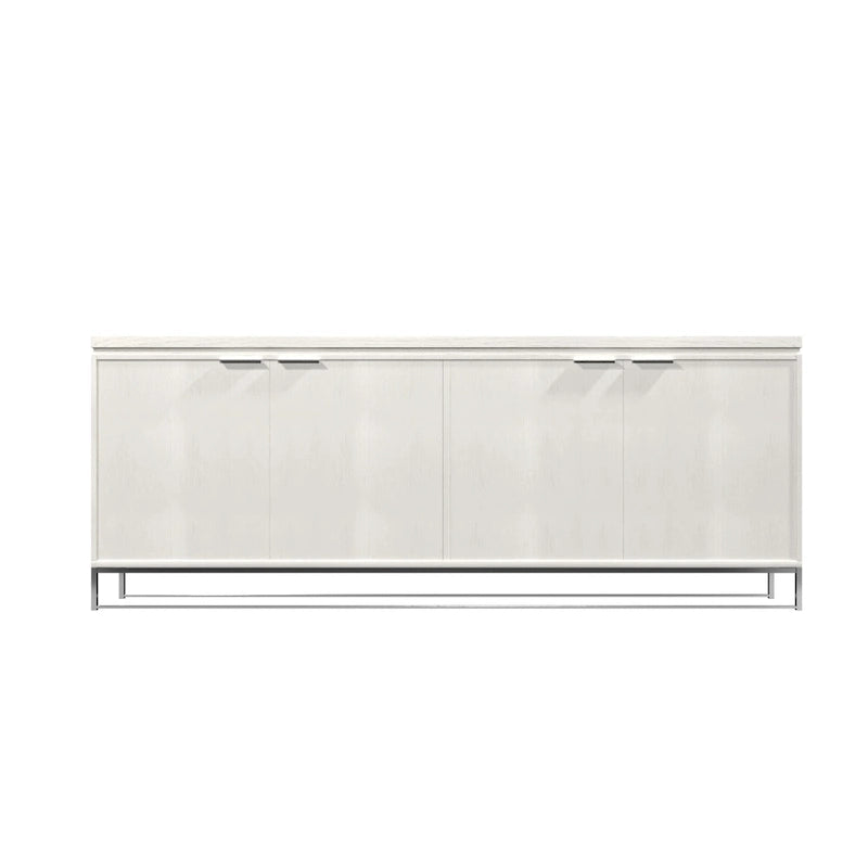 Drewniana 4-drzwiowa szafka ozdobna Clihome Furniture