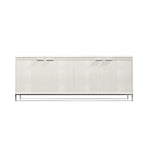 Drewniana 4-drzwiowa szafka ozdobna Clihome Furniture