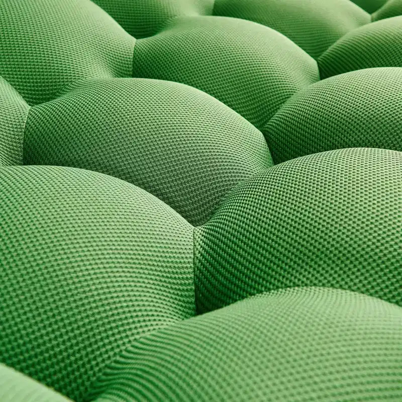 47-calowa sofa podłogowa Bubble o zaokrąglonym kształcie, fotel typu pufa 3D do salonu, zielona
