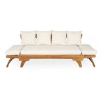 Sofa wypoczynkowa typu daybed na taras zewnętrzny