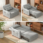 Wielofunkcyjna sofa 3 w 1 z funkcją spania, rozkładany fotel, składane łóżko do salonu