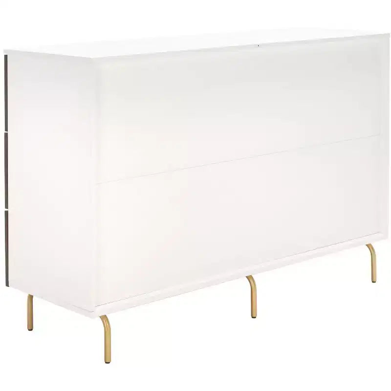 Komoda Genevieve 6 szuflad - DRS5002 - Orzech/Biały - Safavieh