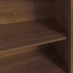 Łukowa szafka drewniana witryna