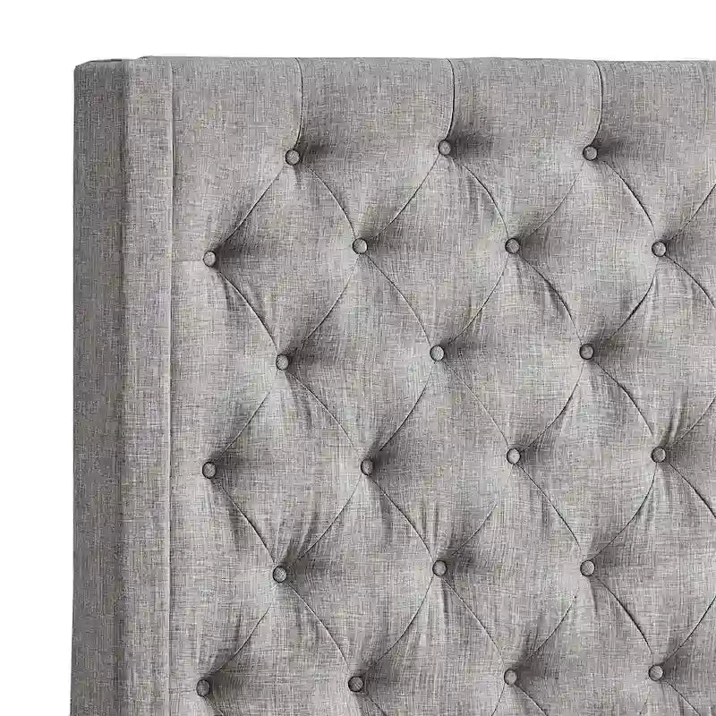 Wezgłowie Naples typu wingback z guzikami, tylko od iNSPIRE Q Artisan