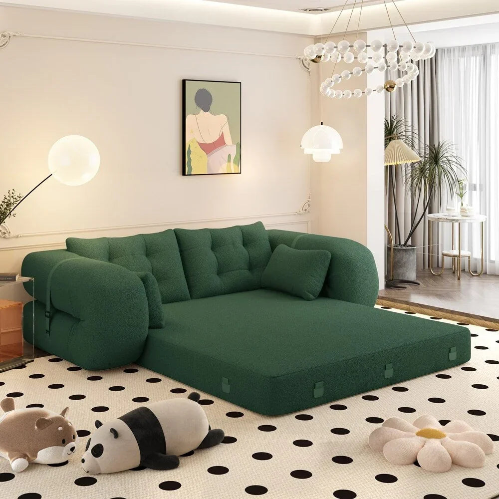 78,7-calowa wielofunkcyjna składana sofa z funkcją spania