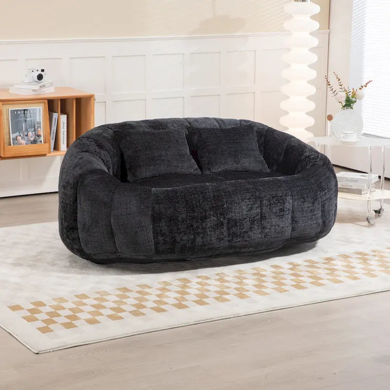 GDFStudio – Dwuosobowa sofa Laurel z szenilu, z pianką o wysokiej gęstości i wyjątkowym komfortem