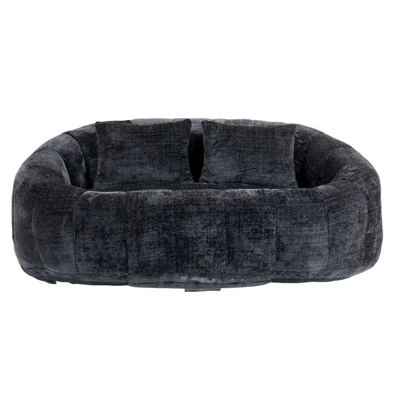 GDFStudio – Dwuosobowa sofa Laurel z szenilu, z pianką o wysokiej gęstości i wyjątkowym komfortem
