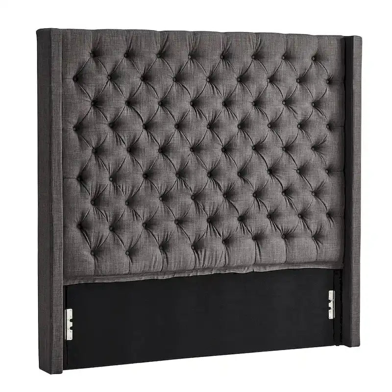 Wezgłowie Naples typu wingback z guzikami, tylko od iNSPIRE Q Artisan