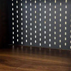GDFStudio Sinclair Modern 36-calowy składany stół do nauki z drewna z miejscem do przechowywania