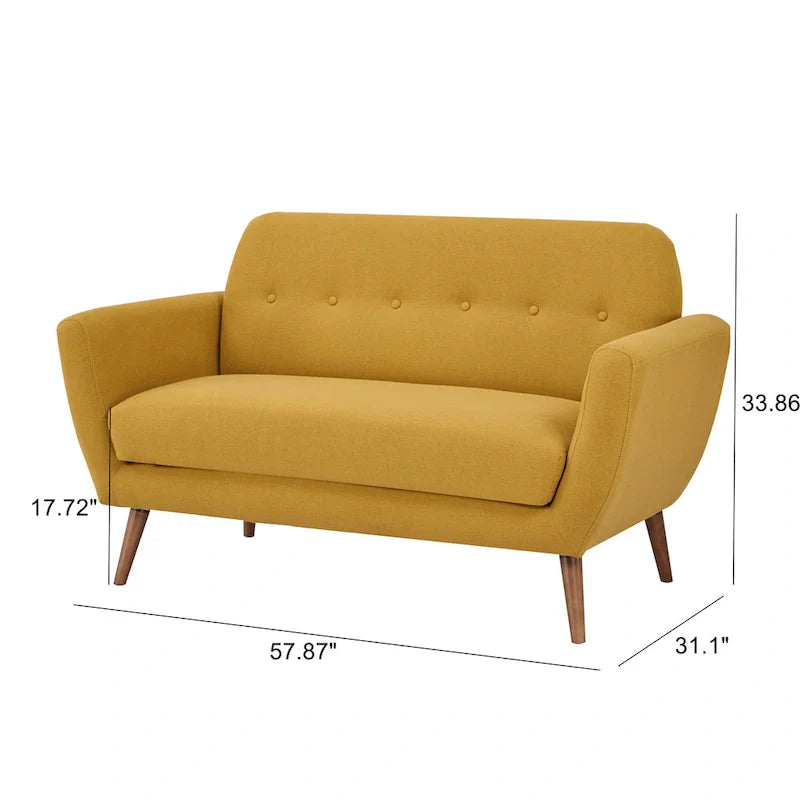 Tapicerowana dwuosobowa sofa Carson Carrington Maglo