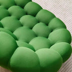 47-calowa sofa podłogowa Bubble o zaokrąglonym kształcie, fotel typu pufa 3D do salonu, zielona