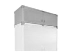 Zestaw 2 bardzo szerokich szafek do przechowywania Seville Classics UltraHD, 60 x 24