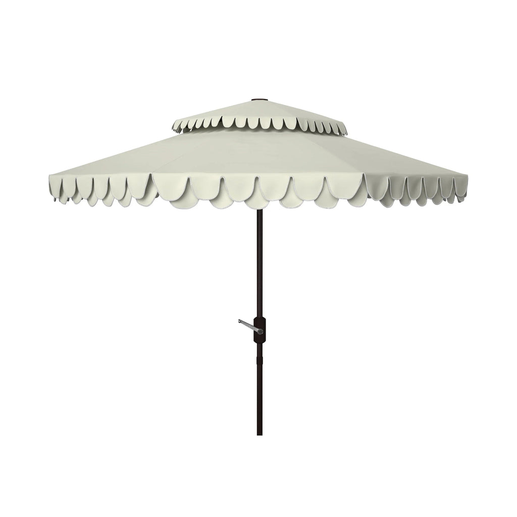 Parasol ogrodowy SAFAVIEH Kjerstin z podwójnym daszkiem, 9 stóp