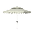 Parasol ogrodowy SAFAVIEH Kjerstin z podwójnym daszkiem, 9 stóp