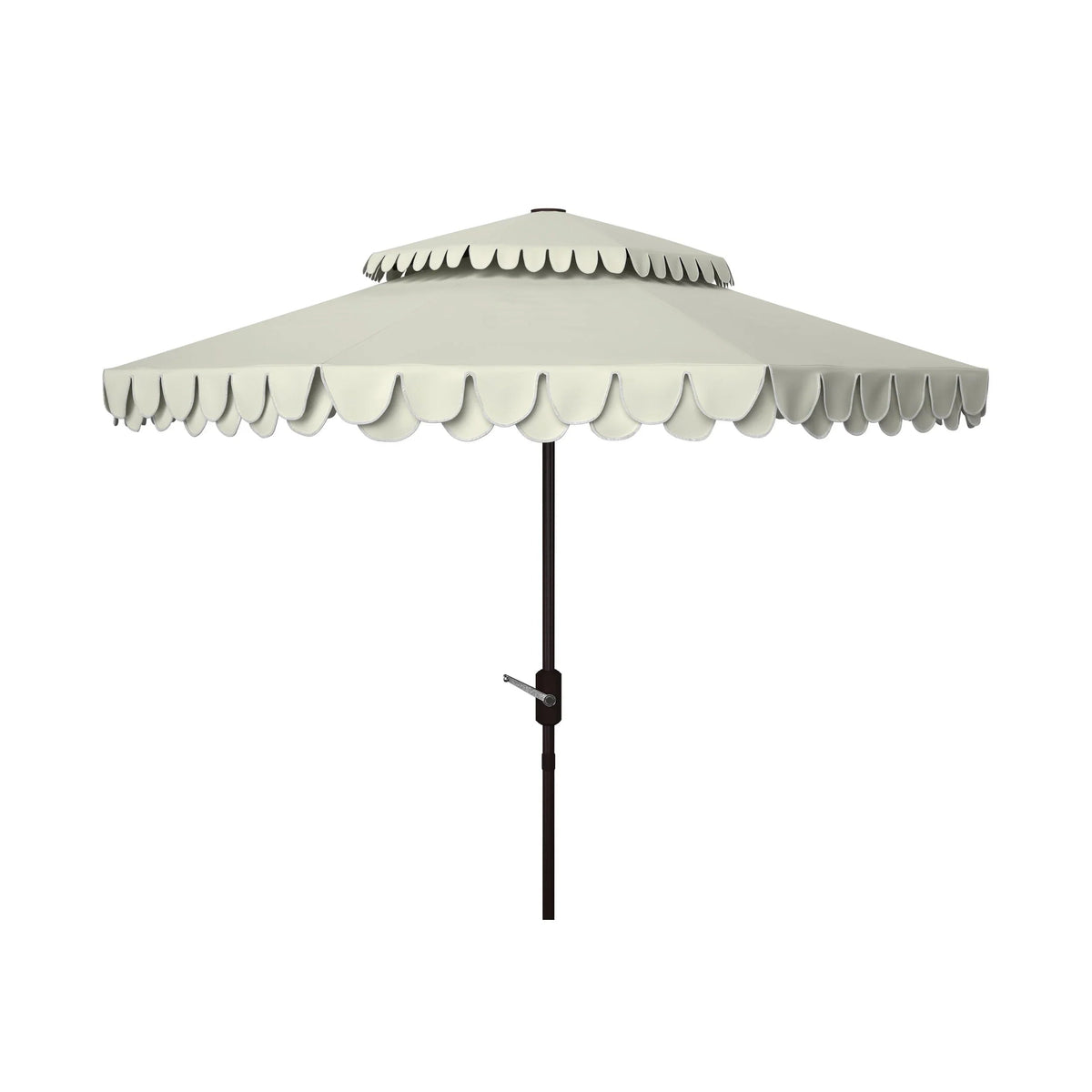 Parasol ogrodowy SAFAVIEH Kjerstin z podwójnym daszkiem, 9 stóp