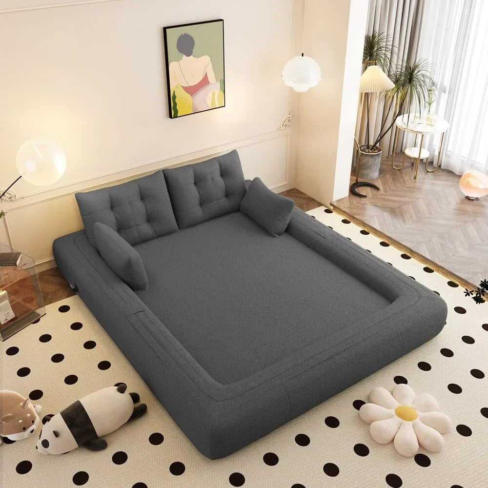 78,7-calowa wielofunkcyjna składana sofa z funkcją spania