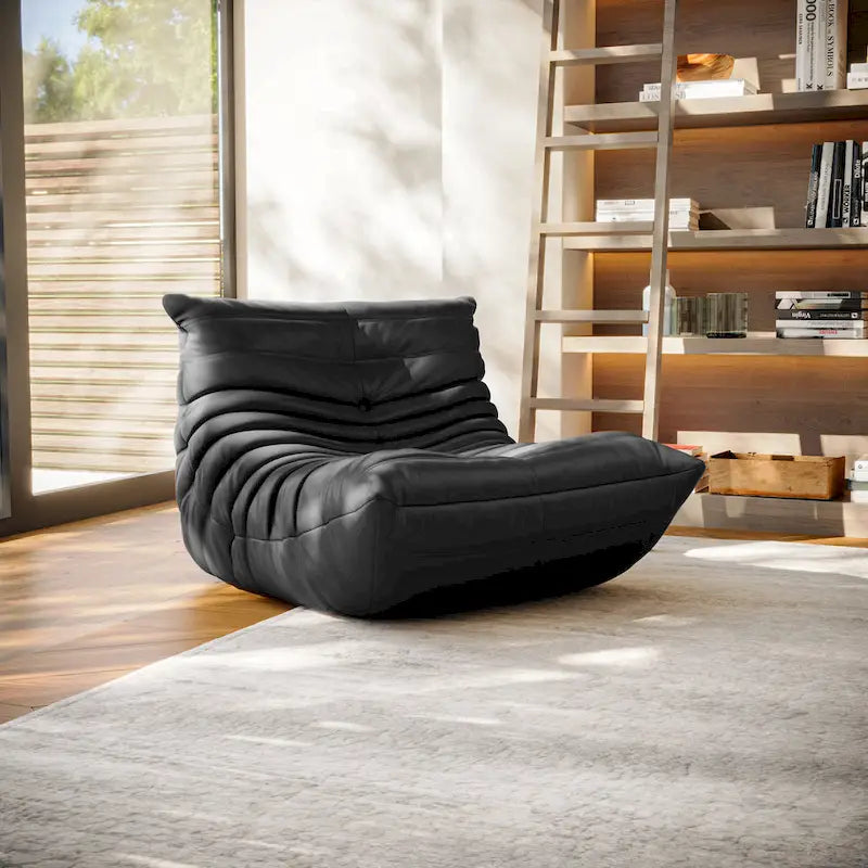 Sofa Furgle ze skóry mikrofibry, ergonomiczny design, sofa wypoczynkowa, sofa podłogowa