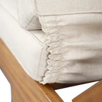 Sofa wypoczynkowa typu daybed na taras zewnętrzny