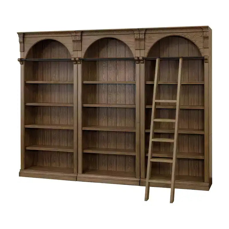 94-calowy regał ścienny, kolekcja Stratton brązowy - Martin Furniture