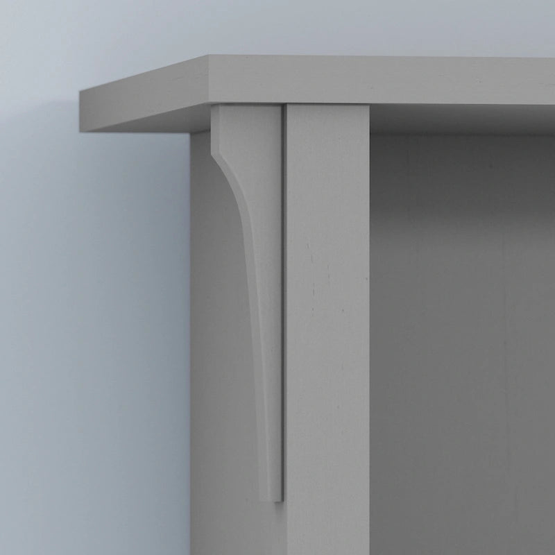 Wysoka regała Salinas na 5 półek (zestaw 2 szt.) marki Bush Furniture