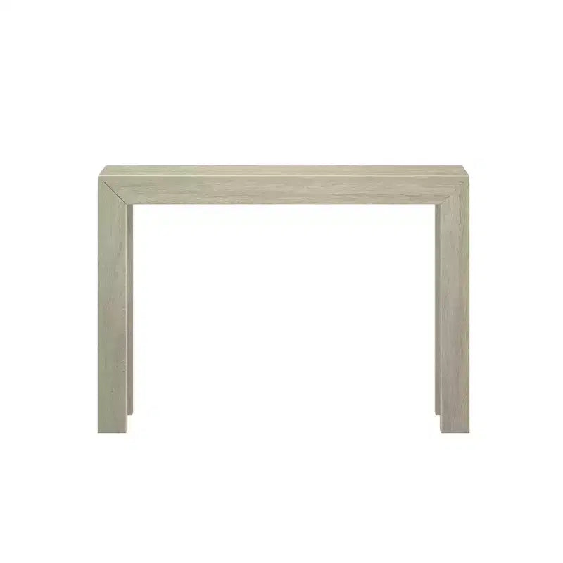 Plank+Beam 46 Nowoczesna Konsola z Litego Drewna, Wąska Stolik Przedpokojowy, Za Kanapę