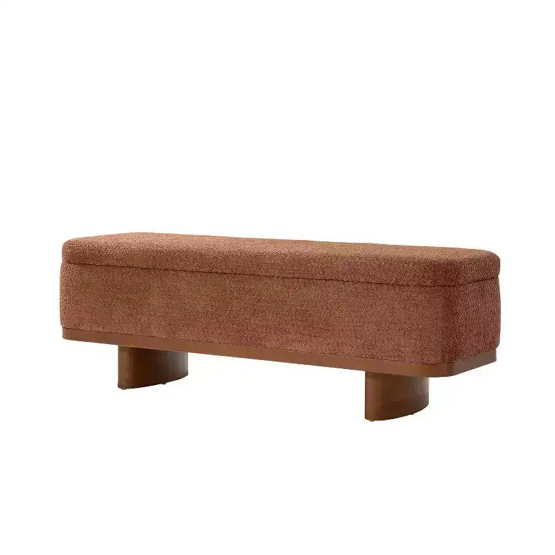 Ławka Clara Simple Assemble Flip Top z ramą z litego drewna|HULALA HOME